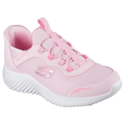 Image of Skechers Bounder Simple Cute Sneaker, Light Pink, 11 UK Child