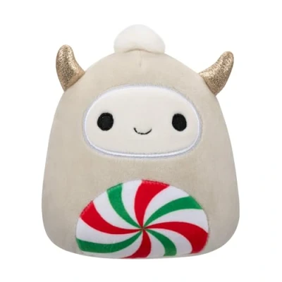 Image of Squishmallows White Christmas Yeti with Peppermint Belly 12 cm 2024 Original