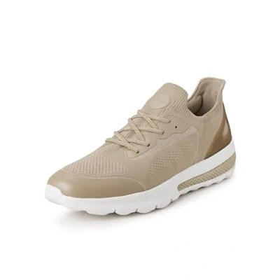 Image of Geox Men&#039;s U Spherica Actif Sneaker, Sand, 7 UK