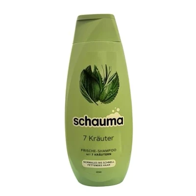 Image of Schwarzkopf FOMA Shampoo, Pack of 2, 7 Herbs, 1 x 800 ml