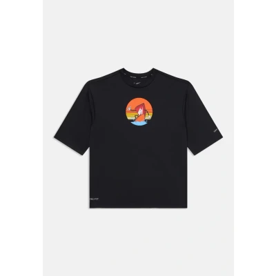 Image of Nike Performance Short Sleeve Hydrogua Unisex Print Tshirt, Size: Large, Black