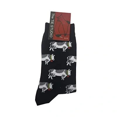 Image of Cow Socks by The Tie Studio