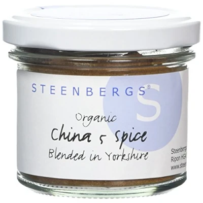 Image of Steenbergs Organic China 5 spice Blend Standard Jar 42g Chinese
