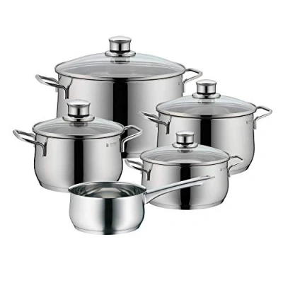Image of WMF Diadem Plus 0730356040 5 Piece Cooking Set