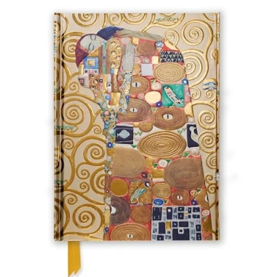 Image of Klimt Fulfilment, Stoclet Frieze (Foiled Journal) (Flame Tree Notebooks): 51