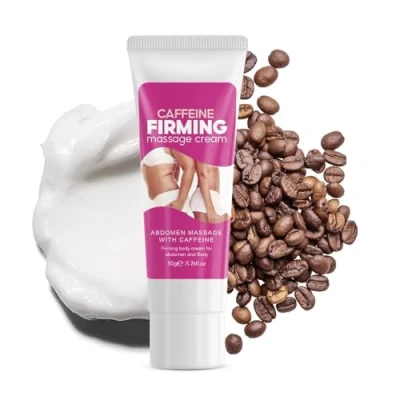 Image of Caffeine Skin Tightening Cellulite Cream, Anti Remover Fat Burning Cream Weight Loss Firming Moisturizing Body Massage Lotion for Belly Bum &amp; Legs Slimming