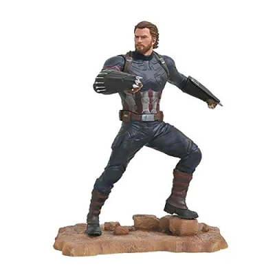 Image of MARVEL GALLERY AVENGERS 3 CAPTAIN AMERICA PVC FIGURE