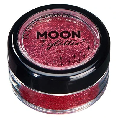 Image of Classic Fine Glitter Shakers by Moon Red Cosmetic Festival Makeup for Face, Body, Nails, Hair, Lips 5g