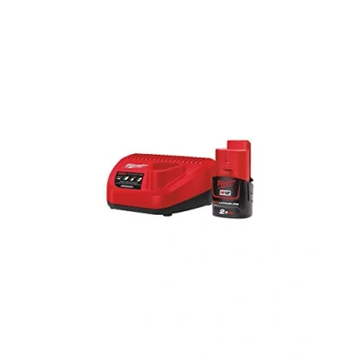 Image of Milwaukee 0 M12B2 4933451900 M12NERG 201 Kit 1 Battery + C12C Loader