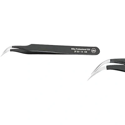 Image of Wiha 32335 ZP 20114 Precision Tweezers Type 7a 120 mm