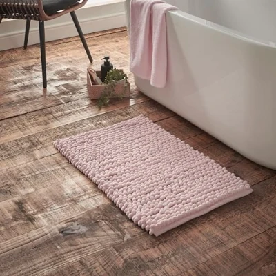 Image of Bianca Aspen Bobble 50x80 cm Bath Mat Pink