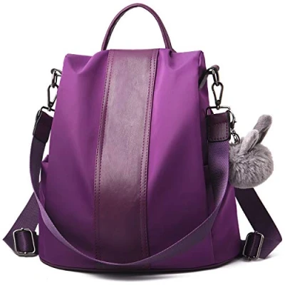 Image of Charmore Women Backpack Ladies Rucksack Waterproof Nylon School Bags Anti theft Daypack Shoulder