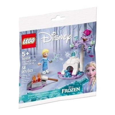 Image of LEGO Disney Frozen Elsa and Bruni&#039;s Forest Camp Polybag Set 30559 (Bagged)