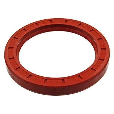 Image of 471055, 477118 Crankshaft Seal FEBI BILSTEIN 11775 frontal sided MVQ (silicone rubber)