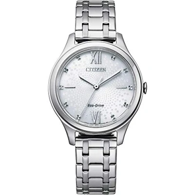 Image of Citizen Women&#039;s Analog Quartz Watch with Stainless Steel Strap EM0500 73A