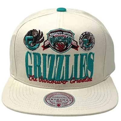 Image of Mitchell &amp; Ness Snapback Cap Retro Vancouver Grizzlies One Size