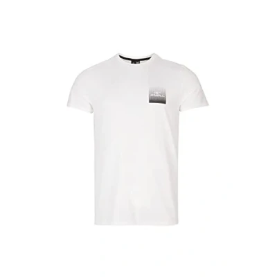 Image of O&#039;NEILL Tees Shortsleeve GRADIANT Cube Hybrid T Shirt Shirt, 11010 Snow White, Regular (Pack of 4) for Men