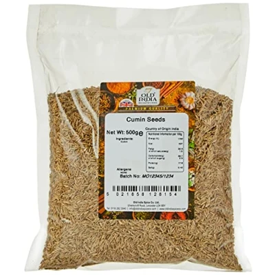 Image of Old India Cumin Seeds 500g