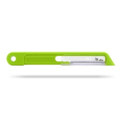 Image of Dreamfarm Sharple Self Sharpening Vertical Vegetable &amp; Food Speed Peeler, Sharpens Itself with Every Use Never Dulls Green