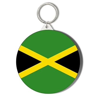 Image of Gift Insanity JAMAICA FLAG 45mm Keyring