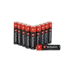 Image of Verbatim AAA Battery Alkaline 10 Pack Hangcard (LR03)
