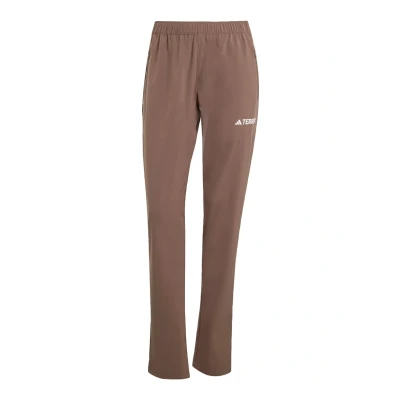 Image of Adidas Terrex Trousers, Women&#039;s, Size: XS, Earth strata