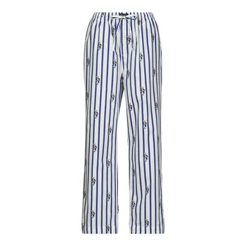 Image of Polo Ralph Lauren Sleep Bottom Pyjama bottoms, Men&#039;s, Size: Small, White/blue