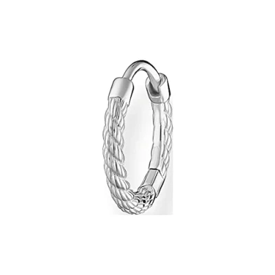 Image of Thomas Sabo Single Creole Rope Gold Plated Silver CR694 413 39