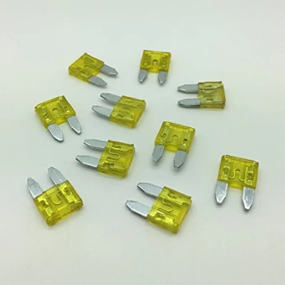 Image of 20A Car Auto Mini Blade Fuse 20 Amp ATM Pack of 10