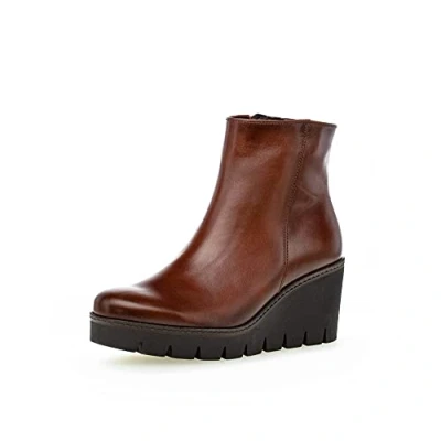 Image of Gabor Utopia Womens Chunky Wedge Heel Ankle Boots 5.5 UK Sattel