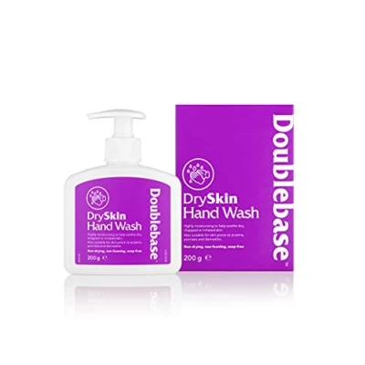 Image of Doublebase Dry Skin Hand Wash. Moisturising, Non Foaming. Also Suitable for Prone to Eczema and Psoriasis, Soap SLS Free, 200g