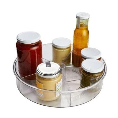 Image of Lakeland Rotating Clear Fridge Store 29.5cm