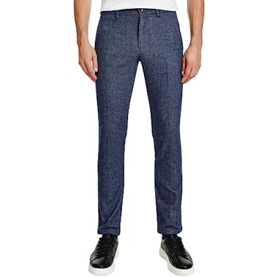 Image of Tommy Hilfiger Men&#039;s Trousers Bleecker Chino, Blue (Faded Indigo), 31W / 32L