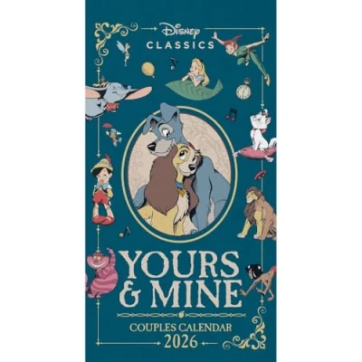 Image of Disney Yours &amp; Mine Deluxe Calendar 2026