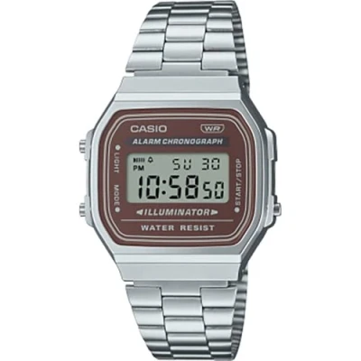 Image of Casio Unisex Digital watch, Size: One Size, Brown