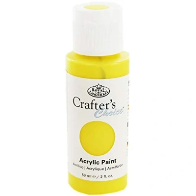 Image of Royal &amp; Langnickel Pearl Mid Yellow Acrylic Paint 59ml