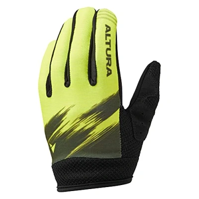 Image of Altura Kids Spark Gloves Yellow/Lime