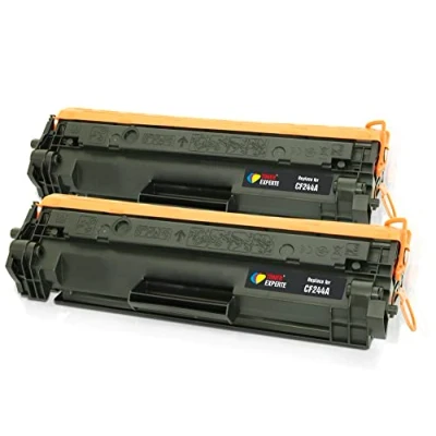 Image of Toner EXPERTE CF244A 44A Cartridge Replacement for HP CF 244A Compatible with LaserJet Pro M15w M15a MFP m28w M28a M29w ( 2 Black )