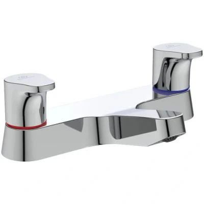 Image of Ideal Standard Cerabase Dual Control Bath Filler tap, BD057AA, Chrome