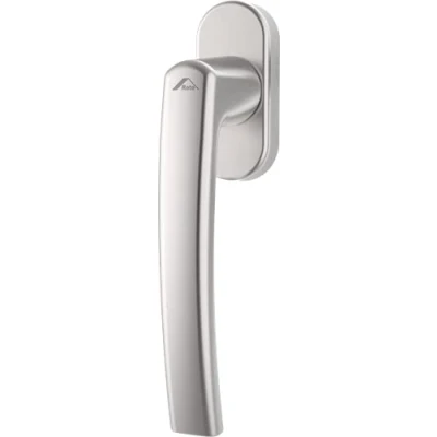 Image of Roto Line Handle Standard with Logo, Natural Silver, pin Length 43 mm