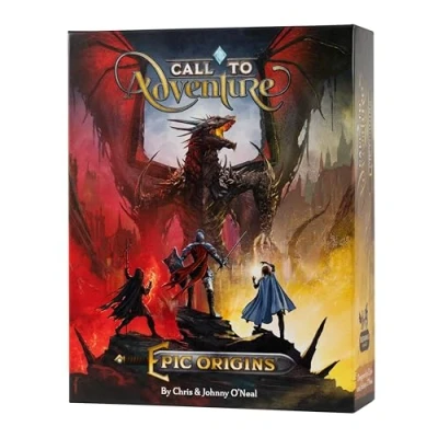Image of Brotherwise Games Call to Adventure: Epic Origins Board Game Ages 13+ 1 4 Players 30 60 Minutes Playing Time