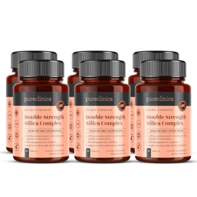 Image of Double Strength Silica Complex 18 Month Supply! (2000mg Horsetail Extract x 540 Tablets)