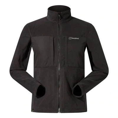 Image of Berghaus Men&#039;s Prism Guide Interactive Jacket, Black/Black, XS