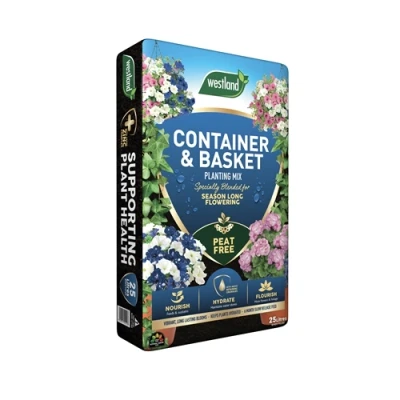 Image of Westland Container &amp; Basket Planting Peat Free Mix 25L