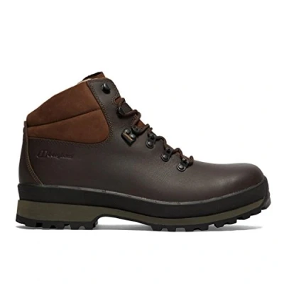 Image of Berghaus Men&#039;s Hillmaster II Gore Tex Waterproof Hiking Boots Breathable Shoe Extra Support, Coffee Brown, 7.5 UK