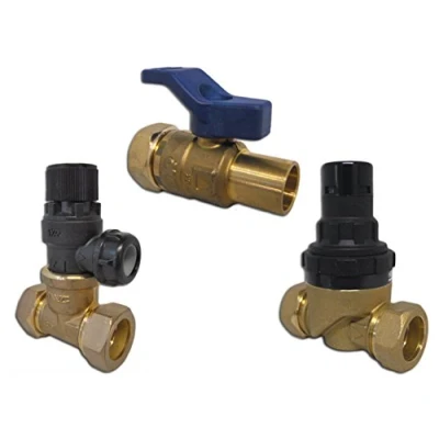 Image of Heatrae Sadia 95605894 Megaflo/Megaflow Cold Water Inlet Combination Valve Kit