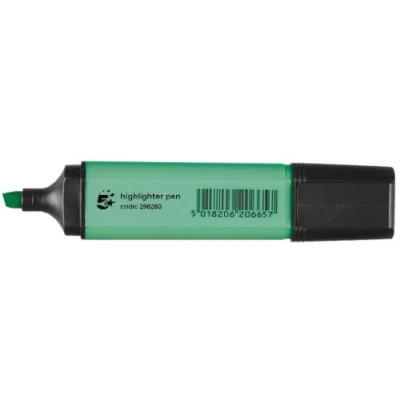 Image of 5 Star Office Highlighter Chisel Tip 1 5mm Line Green [Pack 12]