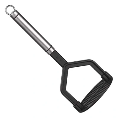 Image of Tala Nylon Potato Masher with Stainless Steel Handle, Ideal for Use Non stick Kitchenware, Dishwasher Safe, Mashing all Food Types a Grip Handle Comfortable