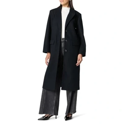 Image of The Drop Liam Loose Overcoat Trench Coats, Black, XS