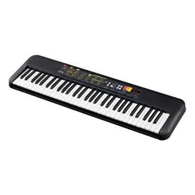 Image of Yamaha PSR F52 digital Keyboard,Compact keyboard for beginners with 61 keys, 144 instrument voices and 158 accompaniment styles,black,920 mm x 266 73